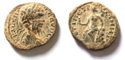 Ancient Coins - CHOICE. AS FOUND: ARABIA, PETRA. Septimius Severus. AD 193-211. Æ 26