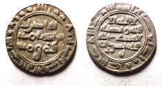 World Coins - RASSIDS OF YEMEN. 900 A.D. SILVER SUDAYSI