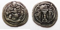 Ancient Coins - SASANIAN Empire: Peroz, 457-484, Silver Drachm, AY (SUSA).