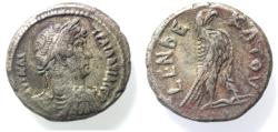 Ancient Coins - Egypt. Alexandria. Under Hadrian. Billon tetradrachm.