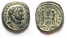 Ancient Coins - MAXIMIANUS AE FOLLIS. AS FOUND. ALEXANDRIA
