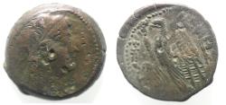 Ancient Coins - PTOLEMAIC KINGS of EGYPT. Ptolemy V or Ptolemy VI. 204-180 BC or 180-145 BC. Æ. ISIS