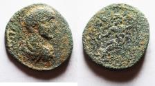 Ancient Coins - RARE: Decapolis. Esbus. Elagabalus. 218-222 AD. Æ 28mm (14.57 gm)