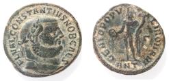 Ancient Coins - ORIGINAL DESERT PATINA. CONSTANTIUS I AE FOLLIS