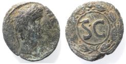 Ancient Coins - NICE AS FOUND: ANTIOCH . AUGUSTUS AE 28