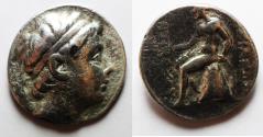 Ancient Coins - Seleukid Kings. Antiochos III the Great (223-187 BC). AR tetradrachm (27mm, 14.76g). Antioch on the Orontes mint. Struck 223-211/0 BC.