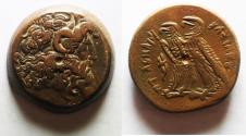 Ancient Coins - Ptolemaic Kings. Ptolemy V Epiphanes (204-180 BC). AE 28mm. Alexandreia mint. Series 6C.