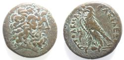 Ancient Coins - PTOLEMAIC KINGS of EGYPT. Ptolemy IV Philopator (222-205/4 BC). AE 32