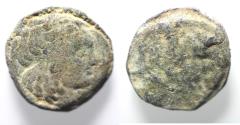 Ancient Coins - Apparently unpublished: Ptolemaic Kings. Ptolemy I Soter (305-282 BC) or later. Lead token (15mm, 3.90g).