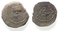 Ancient Coins - Judaea, Herod the Great, 37 - 4 B.C. AE Double prutah.