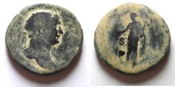 Ancient Coins - ROMAN IMPERIAL. TRAJAN AE SESTERTIUS