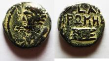 Ancient Coins - Decapolis. Gadara. Autonomous Issues. Year 1 (64/3 BC). Æ 20