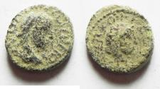 Ancient Coins - DECAPOLIS. PHILADELPHIA . ELAGABALUS AE 16