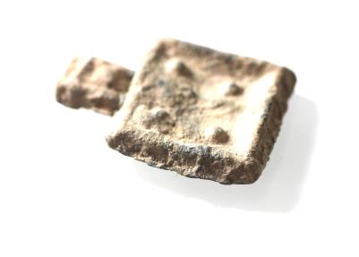 Ancient Coins - ANCIENT ROMAN. LEAD WEIGHT. INSCRIBED. 100 B.C - 100 A.D