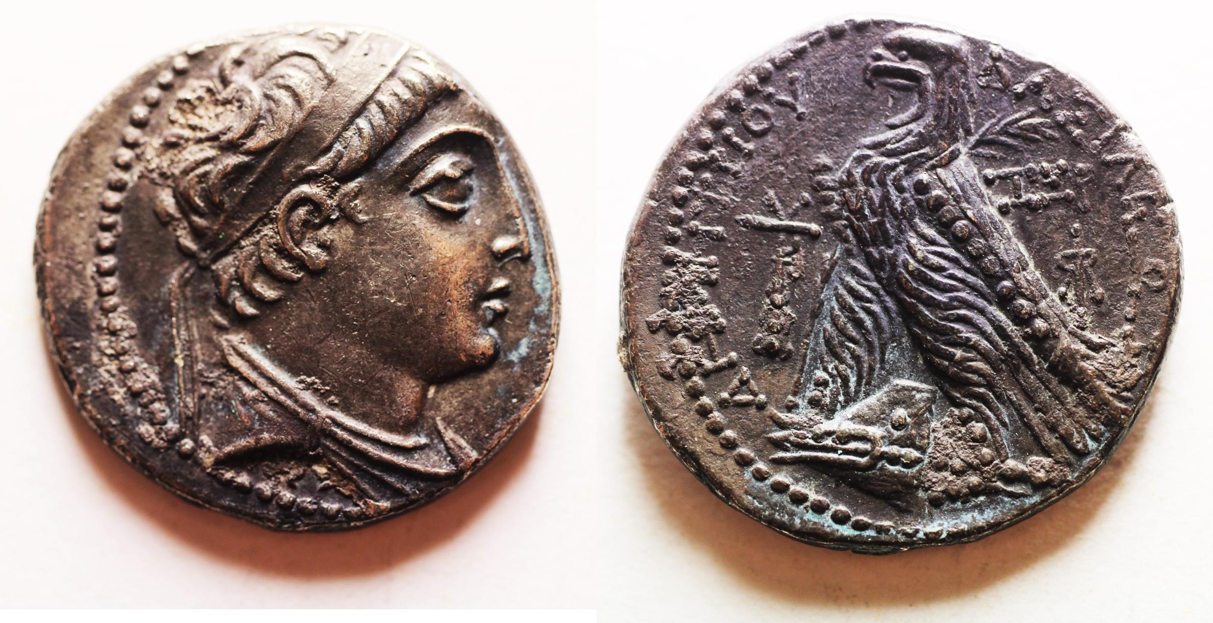 261–246 B.C. Istros Seleucid Tetradrachm of Antiochus II NGC