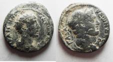 Ancient Coins - Decapolis. Gadara. Antoninus Pius. AD 138-161. Æ 24