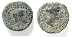 Ancient Coins - AS FOUND: DECAPOLIS. GADARA. AUGUSTUS AE 16