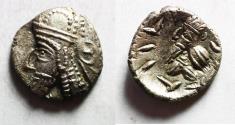 Ancient Coins - Kings of Persis. 2nd century BC. AR Hemidrachm.
