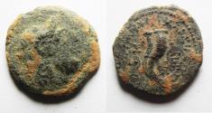 Ancient Coins - Ptolemaic Kingdom. Ptolemy IX Soter II (Lathyros). 116-106 B.C. Æ. Cyrene.