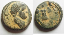 Ancient Coins - Judaea Capta . Judaea. Judaea Capta series. Caesarea Maritima under Titus (79-81 CE). AE 24