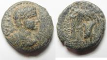 Ancient Coins -  Arabia(?). Esbus (?) under Elagabalus (AD 21-222). AE 21mm, 8.00g).