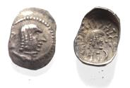 Ancient Coins - ARABIA, Southern. Himyar.. Circa AD 2nd Century. AR Drachm
