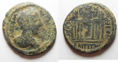 Ancient Coins - AS FOUND: Decapolis. Capitolias under Commodus (AD 177-192). AE 30