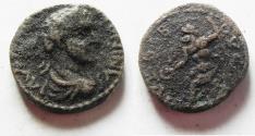 Ancient Coins - DECAPOLIS. ARABIA. ESBUS UNDER ELAGABALUS AE 21