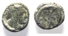 Ancient Coins - Apparently unpublished: Ptolemaic Kings. Ptolemy I Soter (305-282 BC) or later. Lead token (16mm, 5.95g).