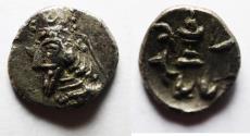 Ancient Coins - Kings of Persis. 2nd century BC. AR Obol