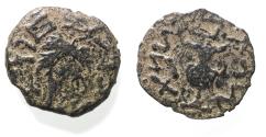 Ancient Coins - Judaea. Jewish War. First Revolt. AE Prutah. Year 2. 67/68 C.E.