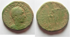 Ancient Coins - Judaea. Caesarea Maritima under Trajan Decius (AD 249-251). AE 29mm, 18.65g. 