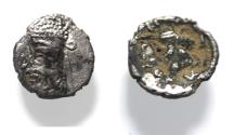 Ancient Coins - Kings of Persis. 2nd century BC. AR Obol