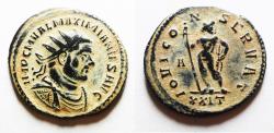 Ancient Coins - ROMAN IMPERIAL. Maximianus (286-305). AE antoninianus (22mm, 2.98g) Ticinum mint.
