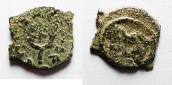 Ancient Coins - Judaea, Herod the Great, 37 - 4 B.C. AE prutah.