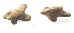 Ancient Coins - MID 2ND MILLENNIUM B.C BRONZE FROG WEIGHT.