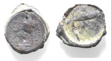 Ancient Coins - Roman Egypt. Agrippina II (Augusta, AD 49-54). Lead seal impression (27mm, 13.67g).