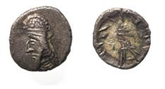 Ancient Coins - Kings of Persis. 2nd century BC. AR Obol