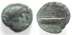 Ancient Coins - SELEUCID KINGDOM. DEMETRIUS II AE 18. TYRE