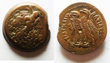 Ancient Coins - Ptolemaic Kings. Ptolemy V Epiphanes (204-180 BC). AE 30mm, 21.52g. Alexandreia mint. Series 6C.