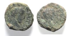 Ancient Coins - AS FOUND: DECAPOLIS. PHILADELPHIA .ELAGABALUS. DEMETER AE 15