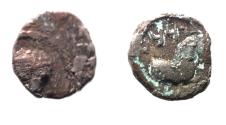 Ancient Coins - Samaria. Circa 375-333 BC. AR obol (9mm, 0.65g).