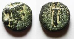 Ancient Coins - PHOENICIA, Dora. Pseudo-autonomous issue. temp. Nero, AD 54-68. Æ 17