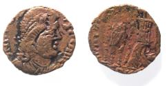 Ancient Coins - BARBARIC IMITATION. ROMAN AE 4