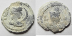 Ancient Coins - Antinoos: Egypt. Alexandria. Second-third centuries AD. Lead tessera (22mm, 4.86g).