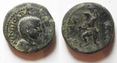 Ancient Coins - ARABIA. RABBATH-MOBA, RARE COIN. ELAGABALUS AE 21