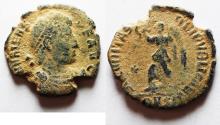Ancient Coins - ORIGINAL DESERT PATINA. VALENS AE 3
