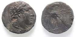 Ancient Coins - CHOICE QUALITY: PHOENICIA, Tyre. 126/5 BC-AD 65/6. AR Shekel (28mm, 13.59 g). Dated CY 88 (39/8 BC).