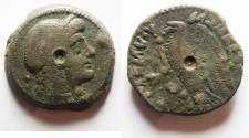 Ancient Coins - PTOLEMAIC KINGDOM. PTOLEMY VI AE 26 WITH ISIS