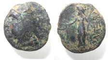 Ancient Coins - KINGS of PARTHIA, Arsaces II. 211-185 BC. Æ Dichalkous . Mithradatkart mint. Victory issue